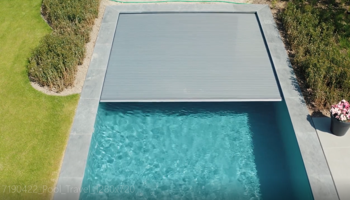 Image of automatic pool cover